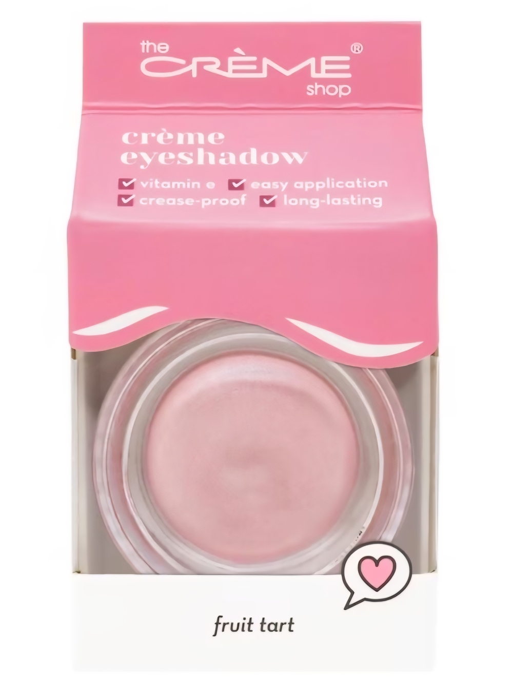 The Crème Shop Fruit Tart Crème Eyeshadow - Pink